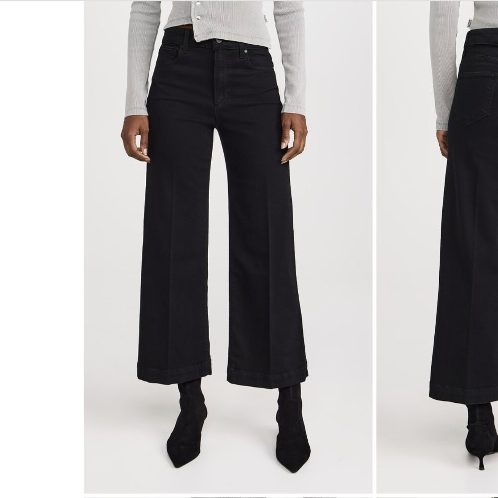 Paige Anessa Black Shadow Jeans- 27 inch inseam